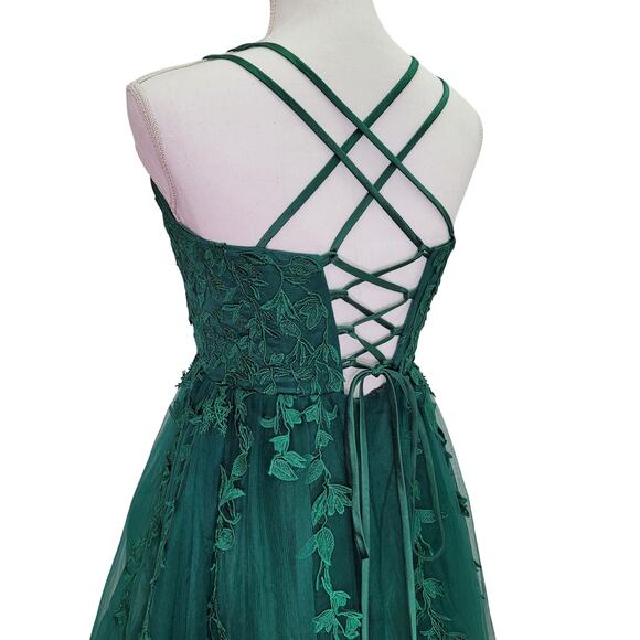 Beautiful Formal Gown Prom Dress Wedding Party Bridesmaid MOTB - Picture 7 of 14